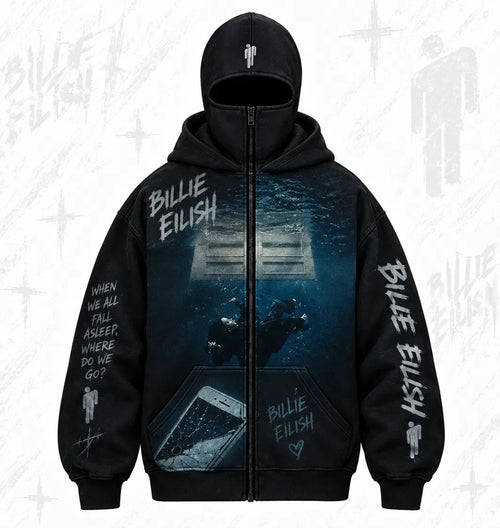 Full-Zip Balaclava Hoodie