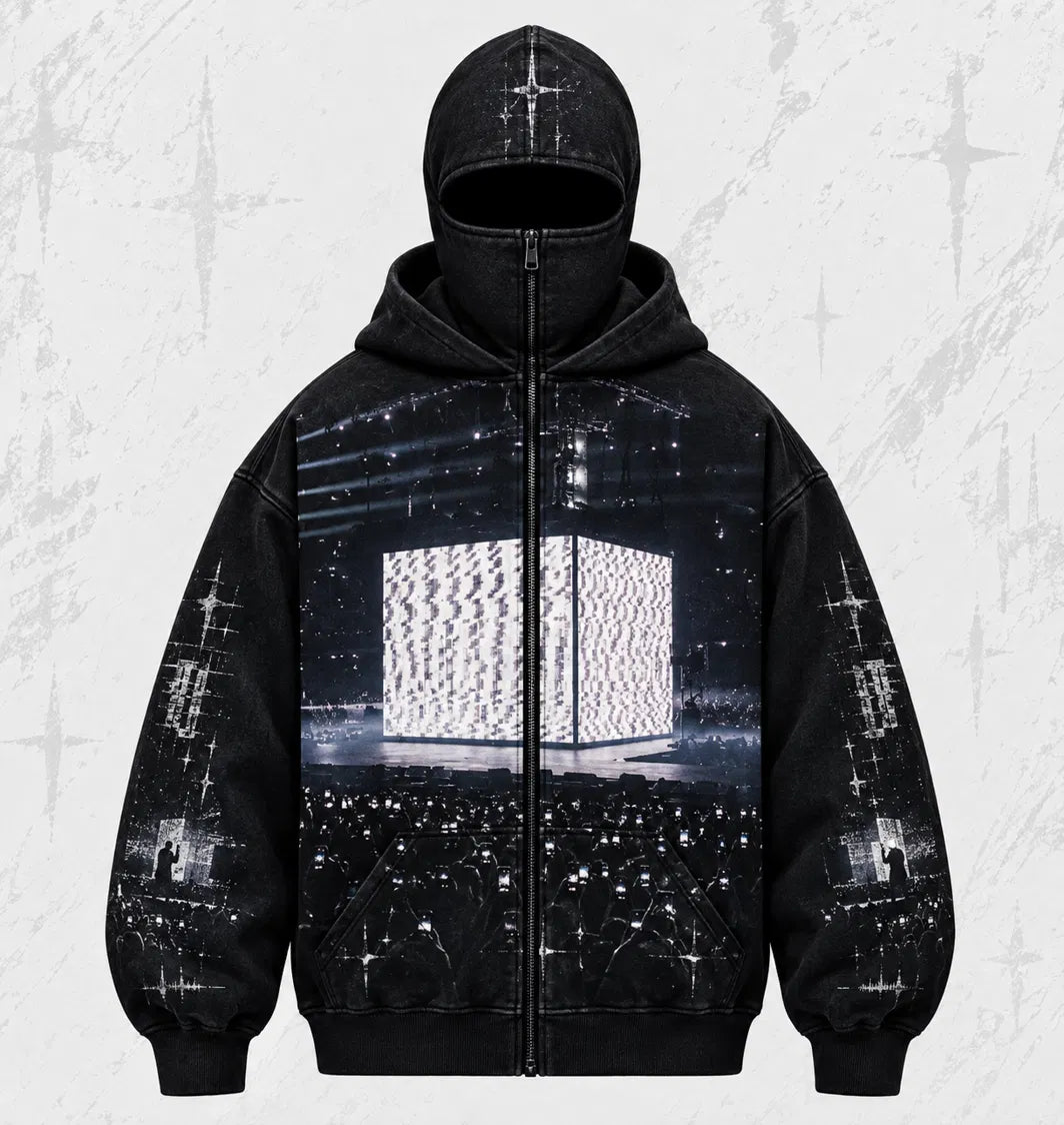 Full-Zip Balaclava Hoodie